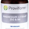 Proviform Magnesium Citraat 250 mg & B6 Capsules -  kopen-vitamine online - Magnesium kopen - supplementen kopen-voedingssupplementen-beste voedingssupplementen-supplementen bestellen-zensitivity