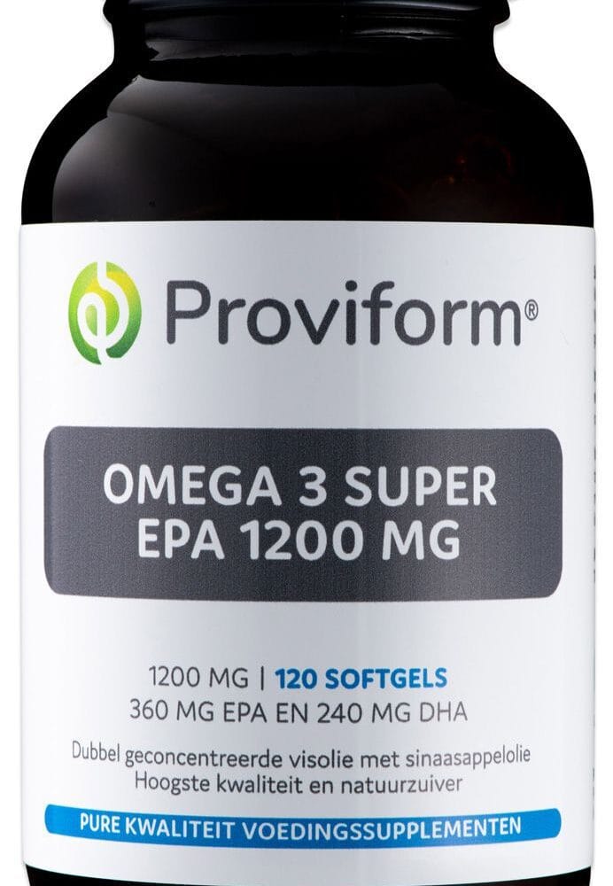 Proviform Omega 3 Super Epa Softgel Capsules 120st -  kopen-vitamine online - Omega vetzuren kopen - supplementen kopen-voedingssupplementen-beste voedingssupplementen-supplementen bestellen-zensitivity