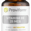 Proviform Vitamine D3 25mcg Tabletten - 300TB | Zensitivity Proviform Vitamine D3 25mcg Tabletten -  kopen-vitamine online - Vitamine D kopen - supplementen kopen-voedingssupplementen-beste voedingssupplementen-supplementen bestellen-zensitivity