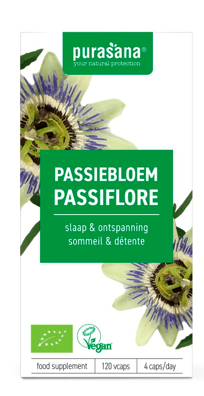 Purasana Biologische Passiebloem Capsules - 120VCP | Zensitivity Purasana Biologische Passiebloem Capsules - Passiebloem (Passiflora) kopen-vitamine online - Populaire supplementen kopen - supplementen kopen-voedingssupplementen-beste voedingssupplementen-supplementen bestellen-zensitivity