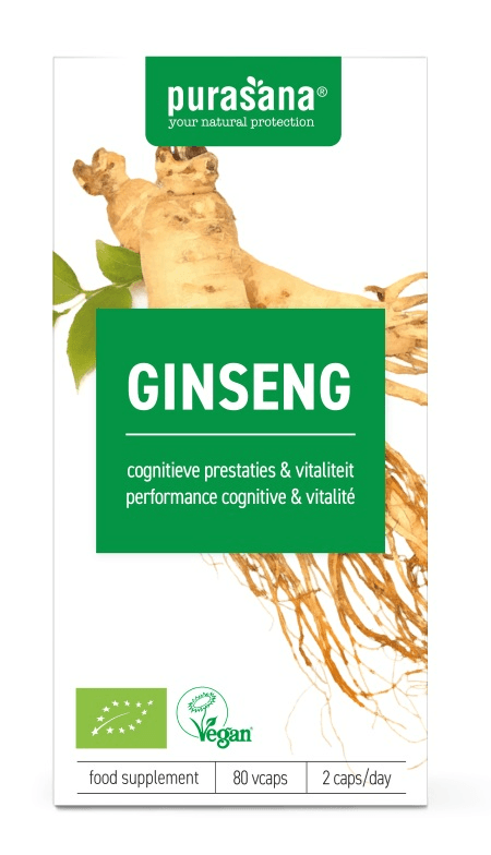 Purasana Ginseng Capsules - Ginseng kopen-vitamine online - Energie (vermoeidheid) kopen - supplementen kopen-voedingssupplementen-beste voedingssupplementen-supplementen bestellen-zensitivity