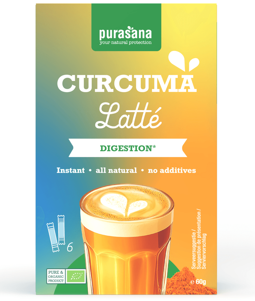 Purasana Instant Curcuma Latte - 60GR | Zensitivity Purasana Instant Curcuma Latte - Kurkuma kopen-vitamine online - Populaire supplementen kopen - supplementen kopen-voedingssupplementen-beste voedingssupplementen-supplementen bestellen-zensitivity