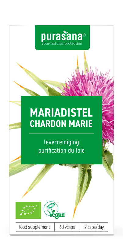 Purasana Vegan Mariadistel Bio - 60VCP | Zensitivity Purasana Vegan Mariadistel Bio - Mariadistel kopen-vitamine online - Populaire supplementen kopen - supplementen kopen-voedingssupplementen-beste voedingssupplementen-supplementen bestellen-zensitivity