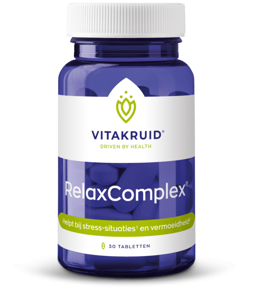 RelaxComplex oa Magnesium Tauraat & Vitamine D3 30 - 30TB | Zensitivity RelaxComplex oa Magnesium Tauraat & Vitamine D3 30 - Spanning en stress kopen-vitamine online - Rustgevende supplementen kopen - supplementen kopen-voedingssupplementen-beste voedingssupplementen-supplementen bestellen-zensitivity