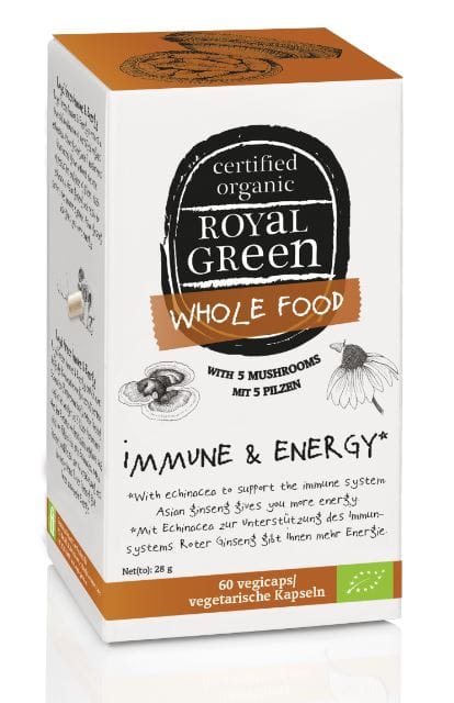 Royal Green Immune & Energy Capsules - Weerstand complex kopen-vitamine online - Weerstand kopen - supplementen kopen-voedingssupplementen-beste voedingssupplementen-supplementen bestellen-zensitivity