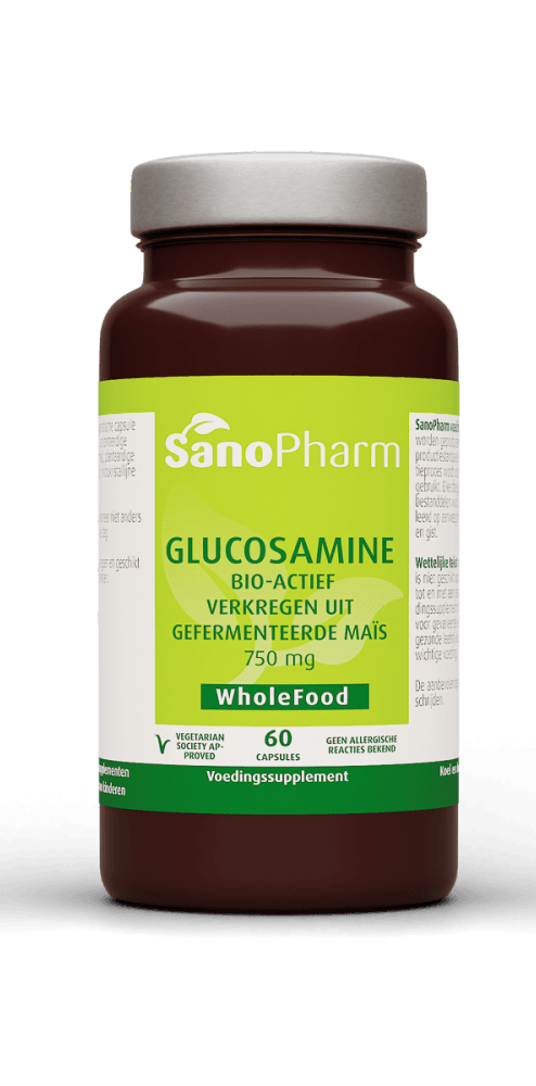 SanoPharm WholeFood Glucosamine Capsules - Glucosamine kopen-vitamine online - Glucosamine-Chondroitine-MSM kopen - supplementen kopen-voedingssupplementen-beste voedingssupplementen-supplementen bestellen-zensitivity