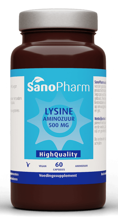 Sanopharm High Quality Lysine Capsules -  kopen-vitamine online - Aminozuren kopen - supplementen kopen-voedingssupplementen-beste voedingssupplementen-supplementen bestellen-zensitivity