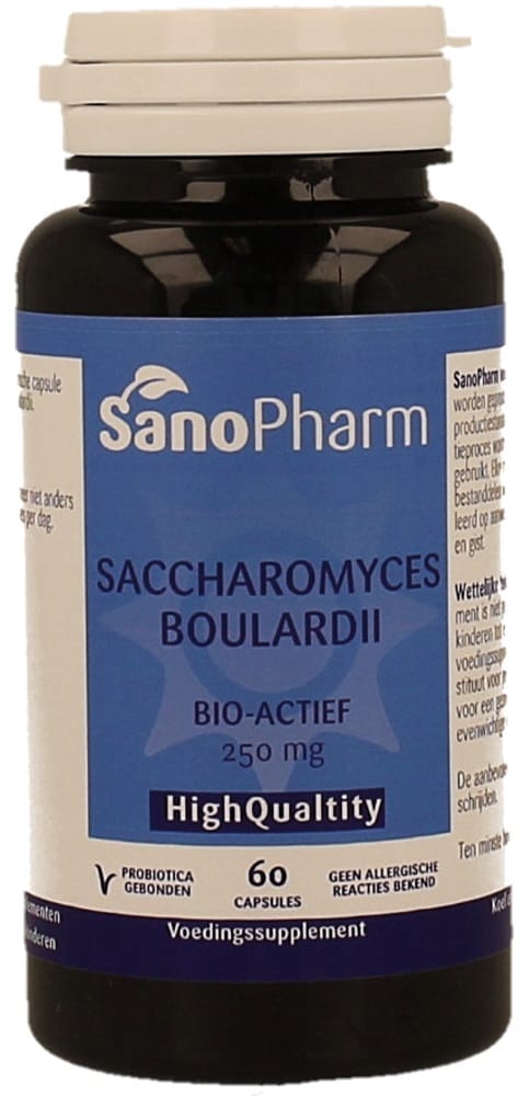 Sanopharm Saccharomyces Boulardii Capsules - 60CP | Zensitivity Sanopharm Saccharomyces Boulardii Capsules -  kopen-vitamine online - Probiotica kopen - supplementen kopen-voedingssupplementen-beste voedingssupplementen-supplementen bestellen-zensitivity