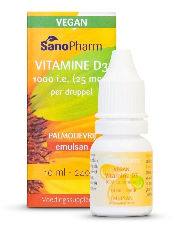 Sanopharm Vitamine D3 25mcg Emulsan Druppels - 10ML | Zensitivity Sanopharm Vitamine D3 25mcg Emulsan Druppels -  kopen-vitamine online - Vitamine D kopen - supplementen kopen-voedingssupplementen-beste voedingssupplementen-supplementen bestellen-zensitivity