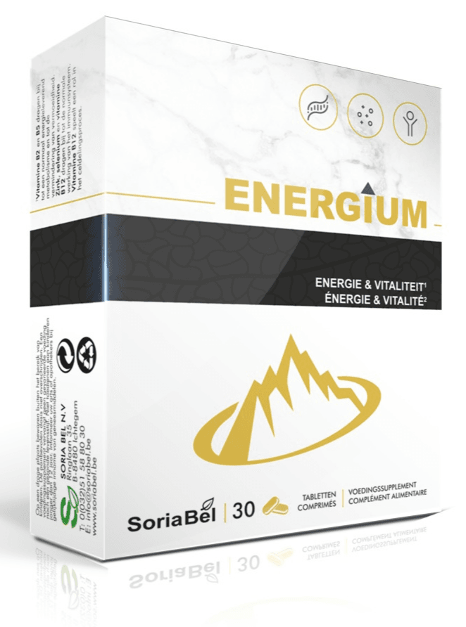 Soria Natural Energium Tabletten -  kopen-vitamine online - Energie (vermoeidheid) kopen - supplementen kopen-voedingssupplementen-beste voedingssupplementen-supplementen bestellen-zensitivity
