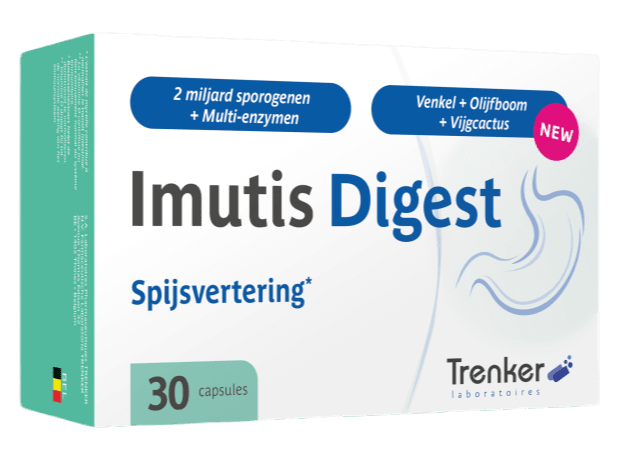 Trenker Imutis Digest Spijsvertering Capsules - 120CP | Zensitivity Trenker Imutis Digest Spijsvertering Capsules - Spijsvertering supplementen kopen-vitamine online - Maag en darm kopen - supplementen kopen-voedingssupplementen-beste voedingssupplementen-supplementen bestellen-zensitivity