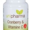 Unipharma Cranberry & Vitamine C - 90TB | Zensitivity Unipharma Cranberry & Vitamine C - kopen-vitamine online - Vitamine C kopen - supplementen kopen-voedingssupplementen-beste voedingssupplementen-supplementen bestellen-zensitivity