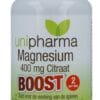 Unipharma Magnesium 400 MG Boost Tabletten - 60TB | Zensitivity Unipharma Magnesium 400 MG Boost Tabletten -  kopen-vitamine online - Magnesium kopen - supplementen kopen-voedingssupplementen-beste voedingssupplementen-supplementen bestellen-zensitivity