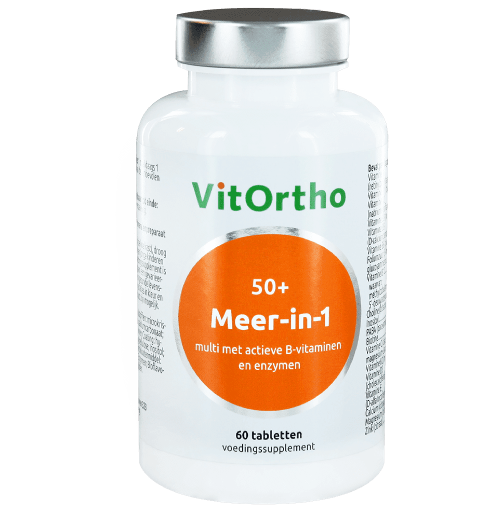 VitOrtho Meer In 1 50+ Tabletten 60st -  kopen-vitamine online - Multivitamine 50plus kopen - supplementen kopen-voedingssupplementen-beste voedingssupplementen-supplementen bestellen-zensitivity