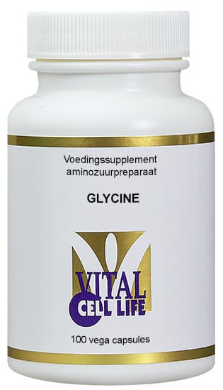 Vital Cell Life Glycine Capsules - 100CP | Zensitivity Vital Cell Life Glycine Capsules -  kopen-vitamine online - Aminozuren kopen - supplementen kopen-voedingssupplementen-beste voedingssupplementen-supplementen bestellen-zensitivity