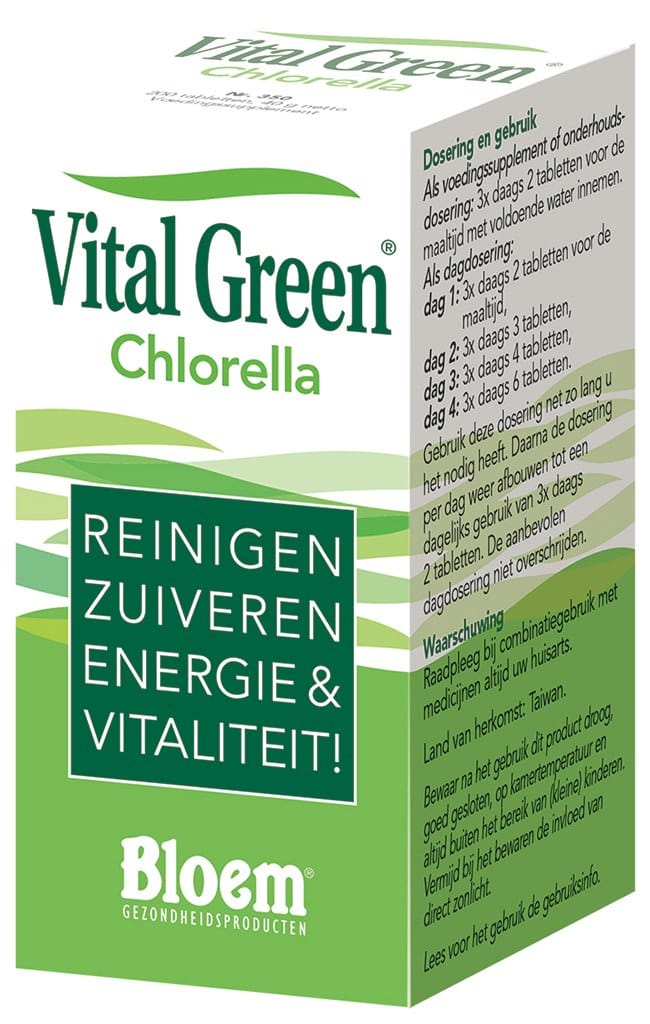 Vital Green Chlorella Tabletten 200st - 200TB | Zensitivity Vital Green Chlorella Tabletten 200st - Weerstand complex kopen-vitamine online - Weerstand kopen - supplementen kopen-voedingssupplementen-beste voedingssupplementen-supplementen bestellen-zensitivity