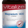 Vitalize Magnesium-400 Citraat Tabletten -  kopen-vitamine online - Magnesium kopen - supplementen kopen-voedingssupplementen-beste voedingssupplementen-supplementen bestellen-zensitivity