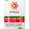 Vitals MSM 1000mg Tabletten - 120TB | Zensitivity Vitals MSM 1000mg Tabletten - MSM kopen-vitamine online - Glucosamine-Chondroitine-MSM kopen - supplementen kopen-voedingssupplementen-beste voedingssupplementen-supplementen bestellen-zensitivity