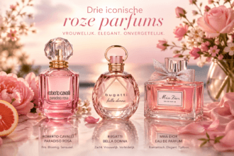 Roberto Cavalli Paradiso Rosa Eau de Parfum-Bugatti Bella Donna-Miss Dior-roze dames parfum