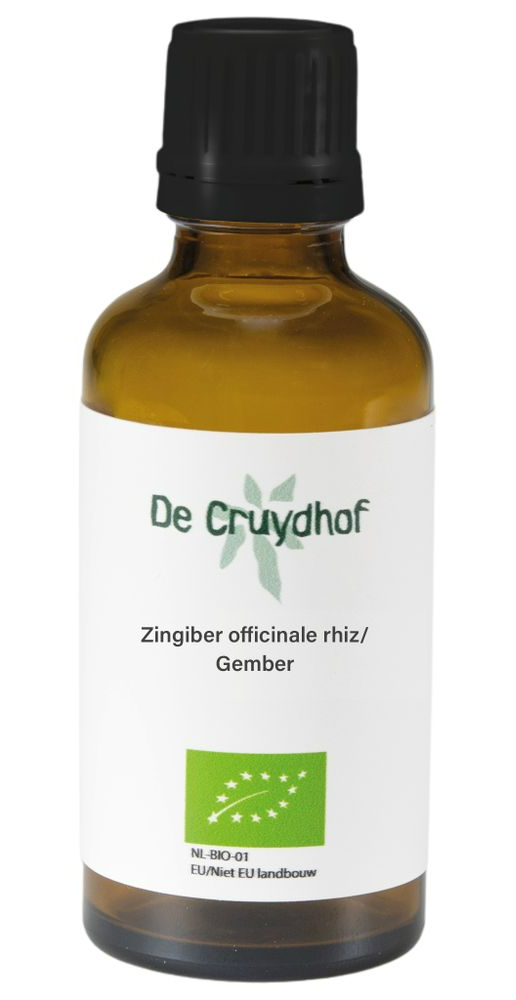 Cruydhof Zingiber Officinale Rhiz/Gember Druppels Gember