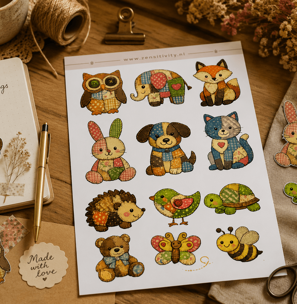 Faux Patchwork Dieren