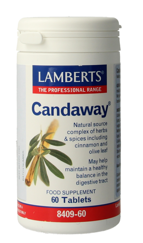 Lamberts Candaway Tabletten Spijsvertering supplementen