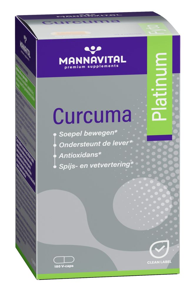 MannaVital Curcuma Platinum Capsules Kurkuma