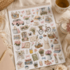 Shabby Chic Doodles graphic pdf printable - digitale download sticker-doodles vintages-doodles aquarel