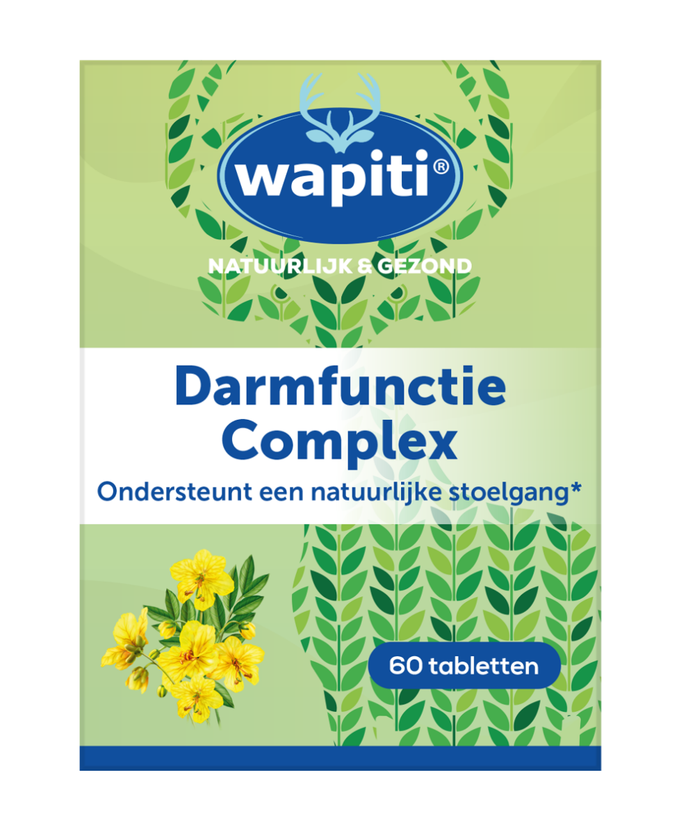 Wapiti Darmfunctie Complex Tabletten Darmreiniging supplementen